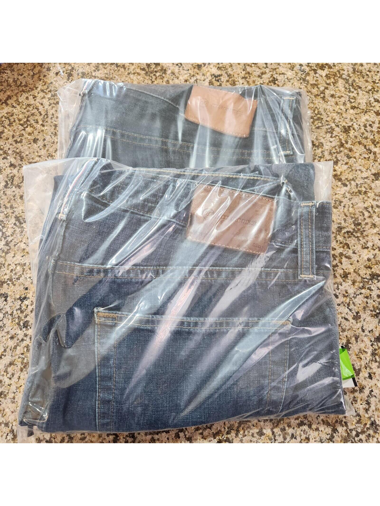 Lot Of 2 Ag Adriano Goldschmied Kaihara Selvedge Denim Dylan Fit Limited Sz 33
